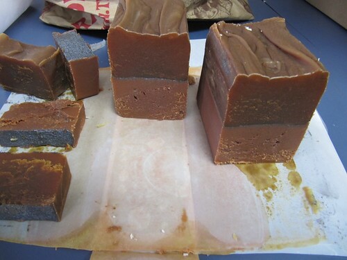 Cold process soap with honey heat tunnel