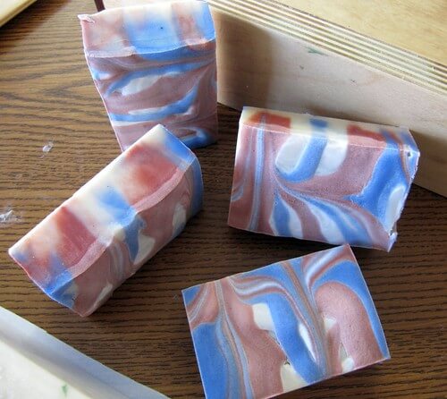 Cold process soap