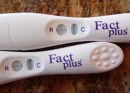 Pregnancy test cHRIS graduation MBA