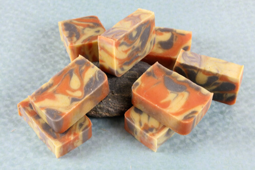 Indigo Colored Soap