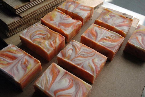 Swirled cold process soap Ralphclass9