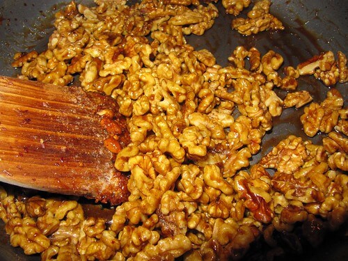 Maple candied walnuts Father's Day 2011 006