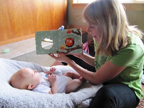Jamisen and Anne-Marie reading June 2011