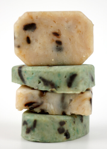Fnished green tea rebatch soap!