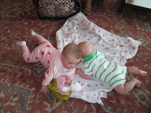 Jamisen's first baby play date August 2011 019