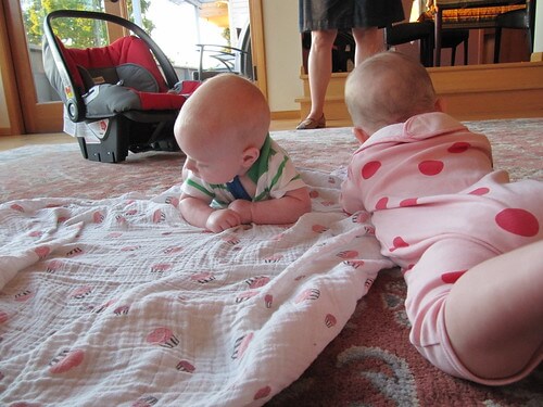 Jamisen's first baby play date August 2011 026