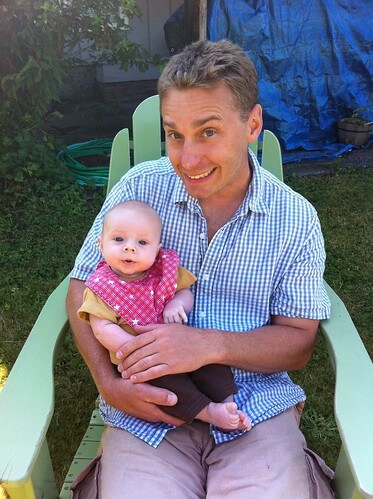Jamisen and his dad august 2011