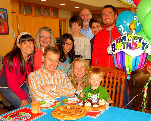 2 year old birthday weekend
