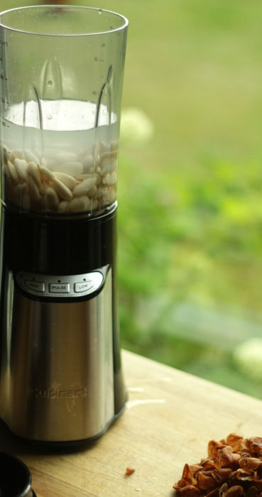 Making Almond Milk