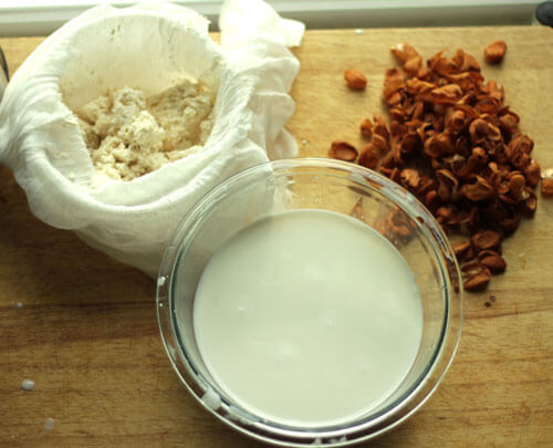 MAking Almond Milk