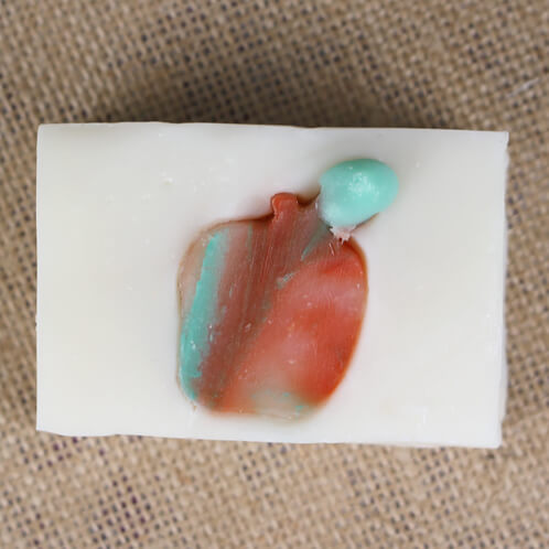 Handmade apple soap