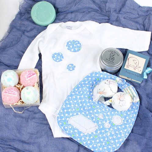 Baby gift from Lotion Bar Cafe