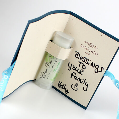 Baby gift from Lotion Bar Cafe