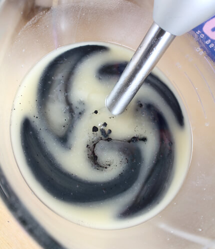 Cold Process soap swirled with Melt and Pour