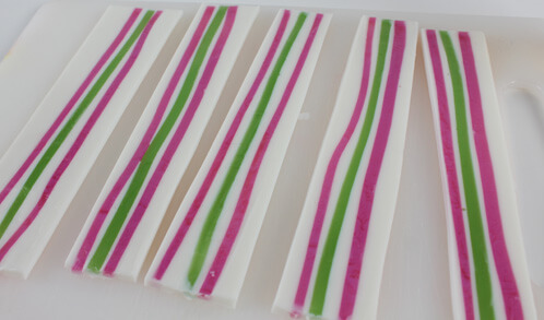 Cleaning up the Holiday Candy Soap.