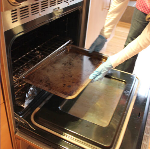 Cookie Sheet Into Oven Cookie Sheet Into Oven