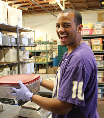 DJ is pulling your Bramble Berry order.