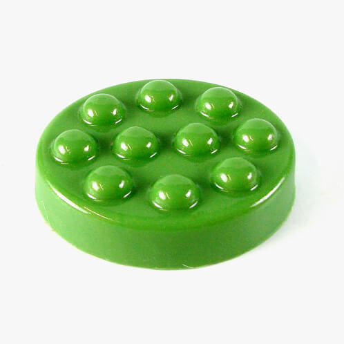 Oval massage soap mold