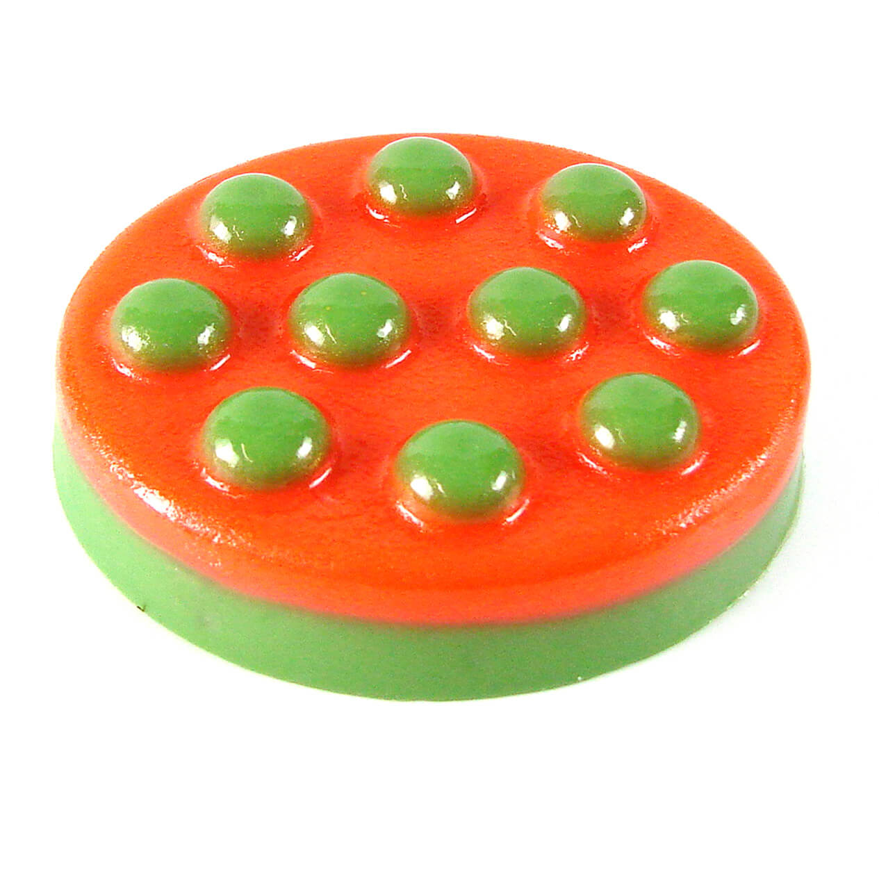 Oval massage soap mold
