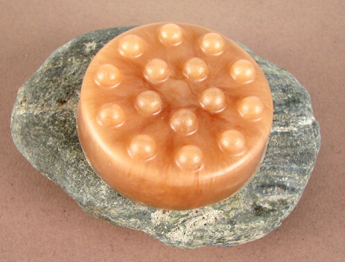 Round massage soap mold