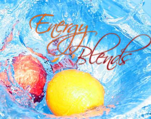 Energy fragrance oil blends