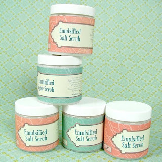 Emulsified scrub