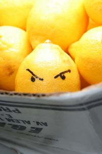 Unhappy lemon