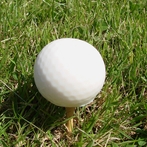 Custom molded golf ball soap