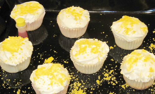 lemon cupcake