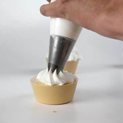 Frosting soap cupcakes