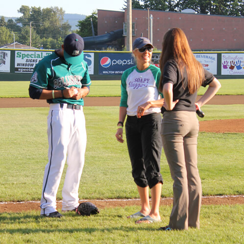 Getting the Game Ball Signed