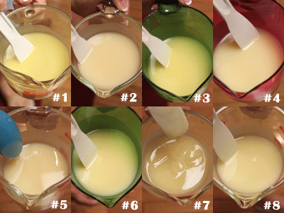 Testing fragrances in cold process soap