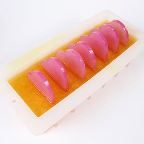 Poured Yellow Soap