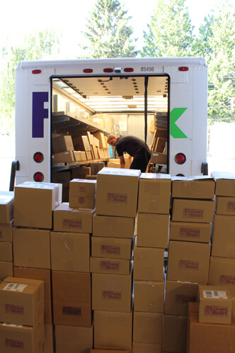 Wonderful John from FedEx.