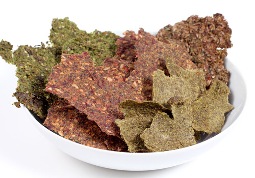 Juice Pulp Raw Crackers