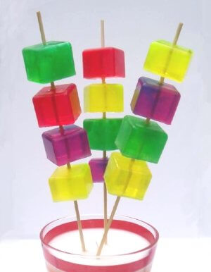 Melt and pour soap on a stick