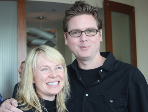 Anne-Marie with Biz Stone