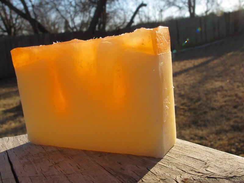 Melt and pour swirled into cold process