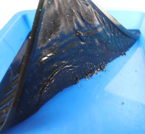 Lump of coal soap.