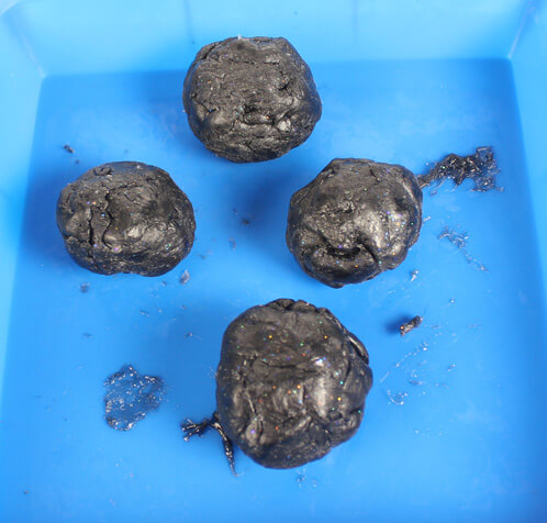 Lump of coal soap. Give the gift of "coal" this year with Coal Soap! It's easy to make, and looks super realistic.