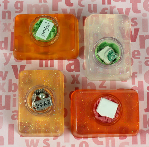 Secret Message Soap