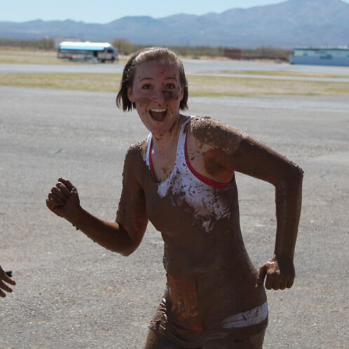 Post run muddy! Post run muddy!