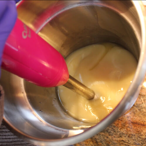 Mixing Oils and Lye