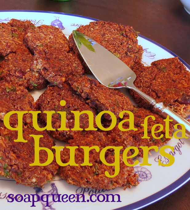Quinoa Feta burgers Quinoa Feta burgers