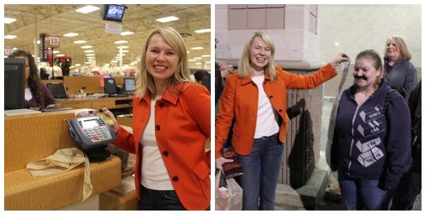 Bramble Berry staff shopping for charity.