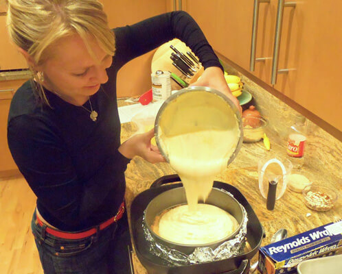 Pouring Cake Pouring Cake