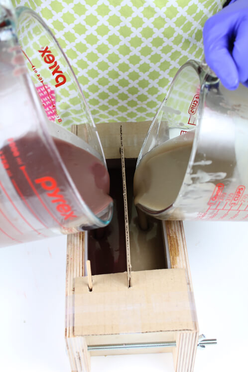 Pouring Into Mold
