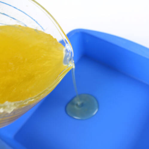 Pouring Yellow Soap