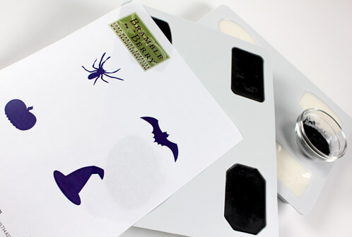 Halloween Soap project - getting ready with soap, mica and free clipart Halloween Soap project - getting ready with soap, mica and free clipart