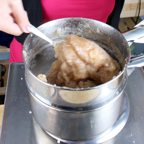 Melting rebatch soap base